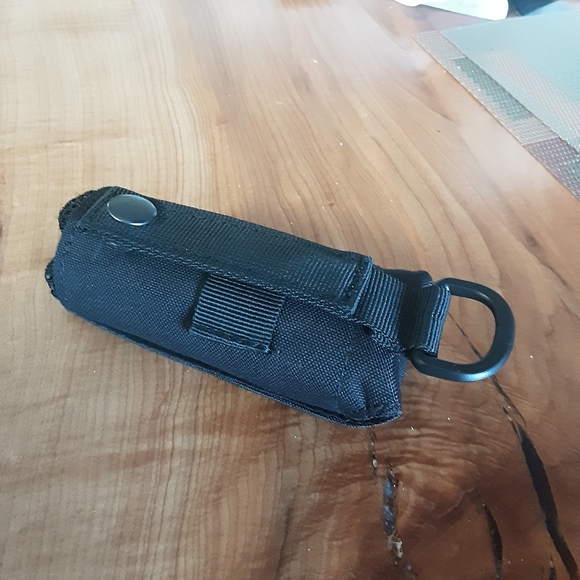 DENIM DOUBLE ZIPPER/MESH WATER HOLDER TWO WAY WEAR - Picture 5 of 8